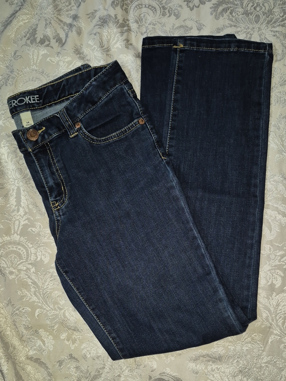 Cherokee Women’s Dark Blue Boot Cut Jeans